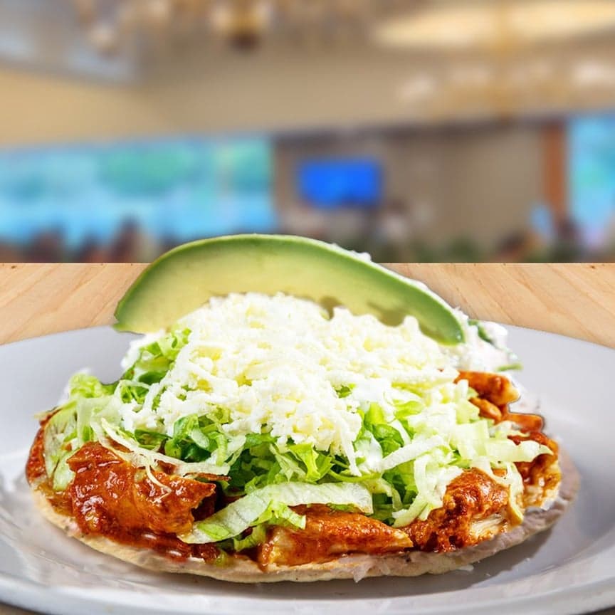 Tostada Base Frijoles