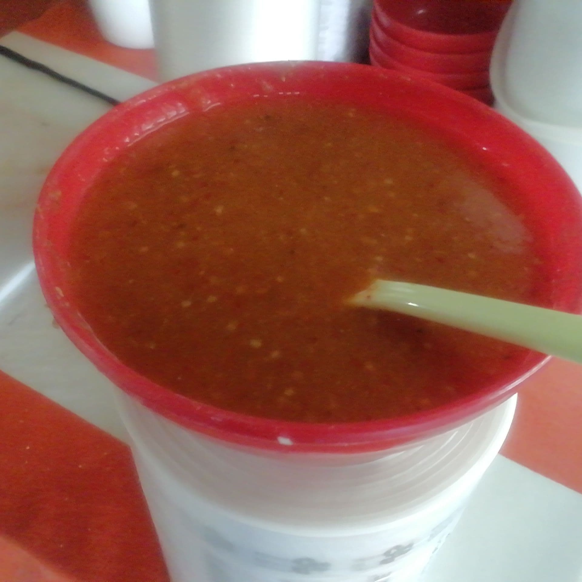 Salsa Roja para Ahogar