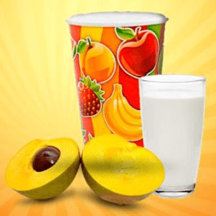 Jugo de Lúcuma con Leche