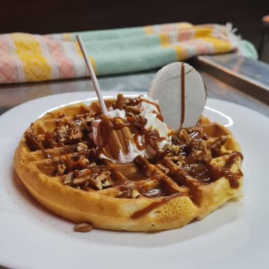Waffle Dulce de Leche