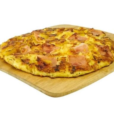 Tortilla Queso Rellena Piña Jamón