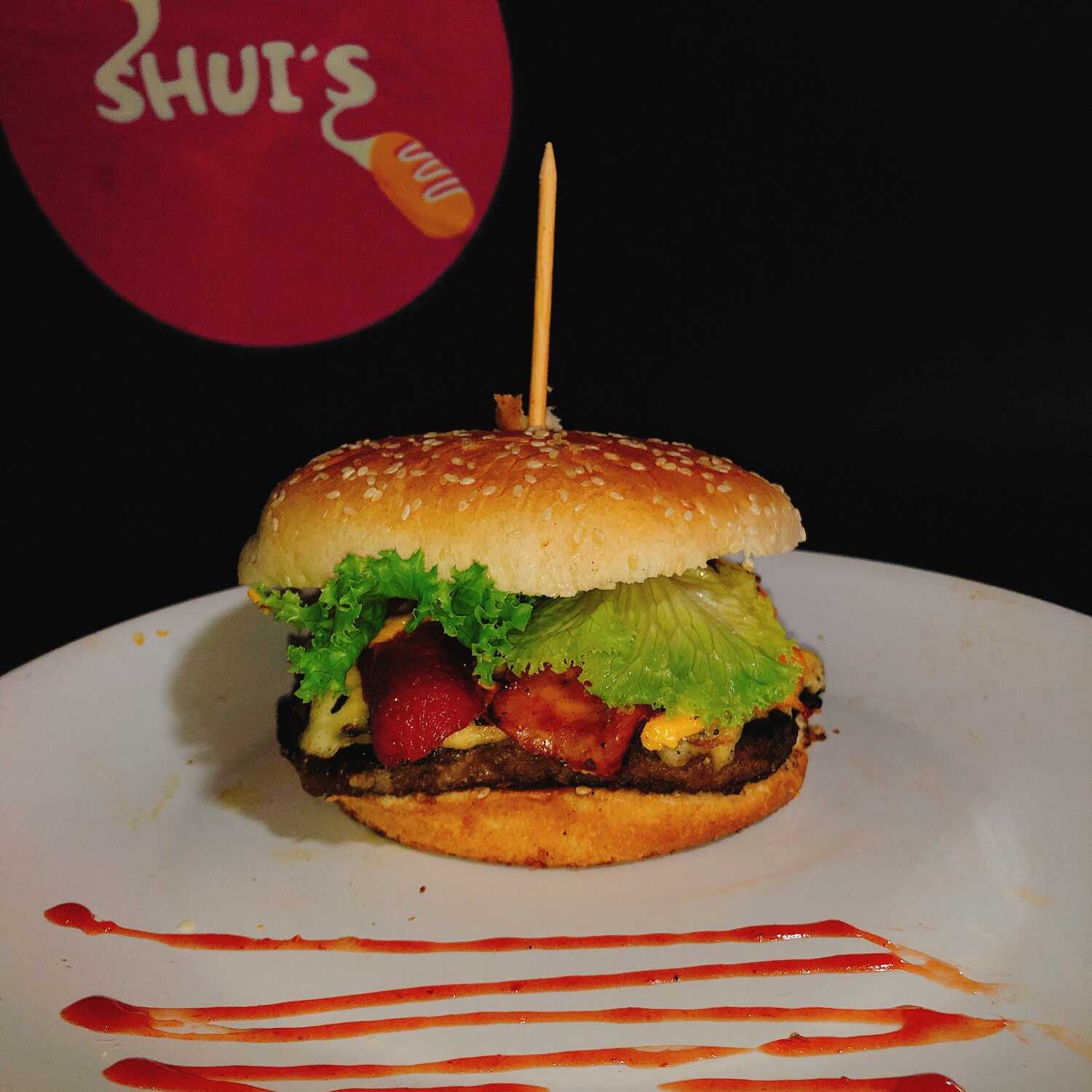 Hamburguesa de Arrachera