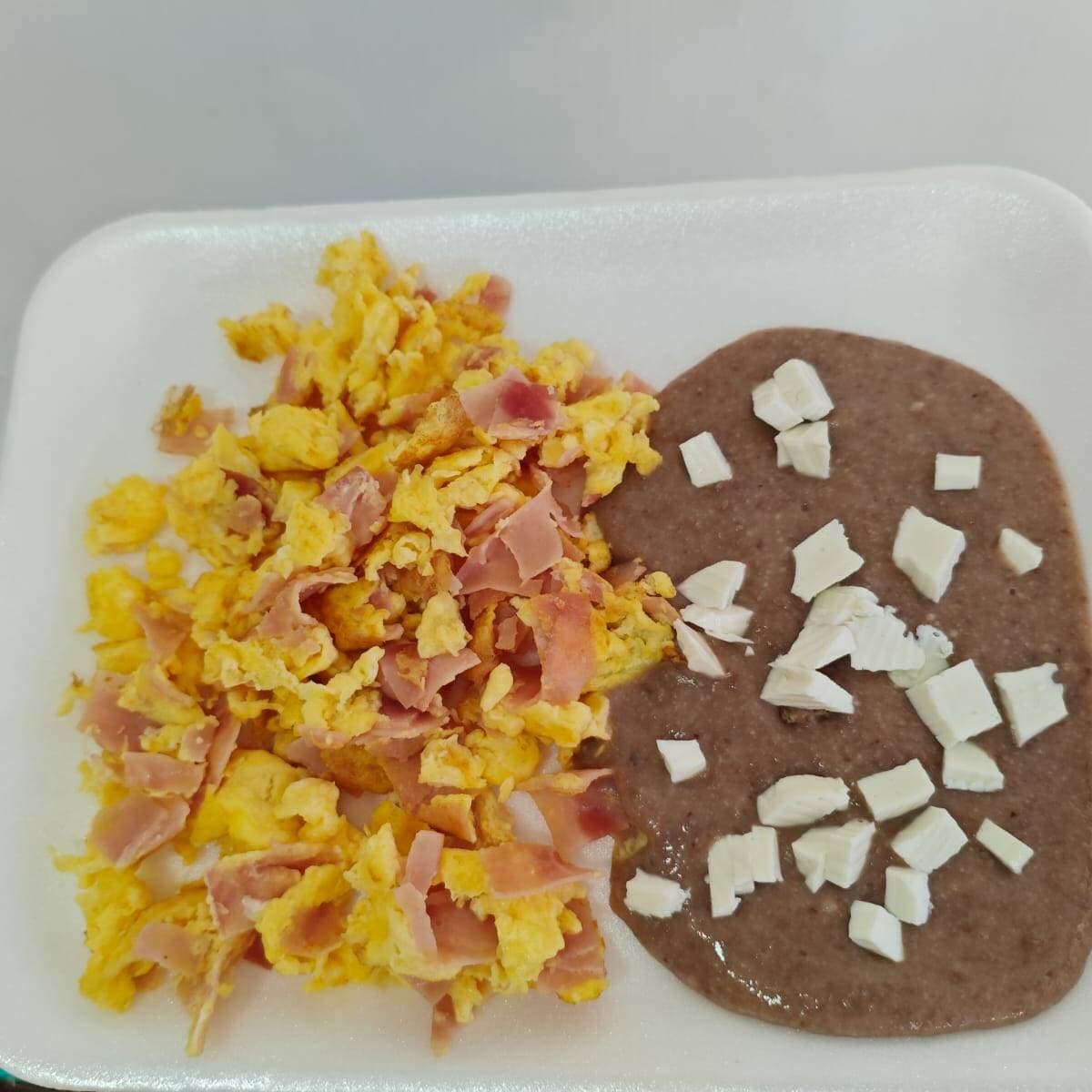 Huevos revueltos con Jamón