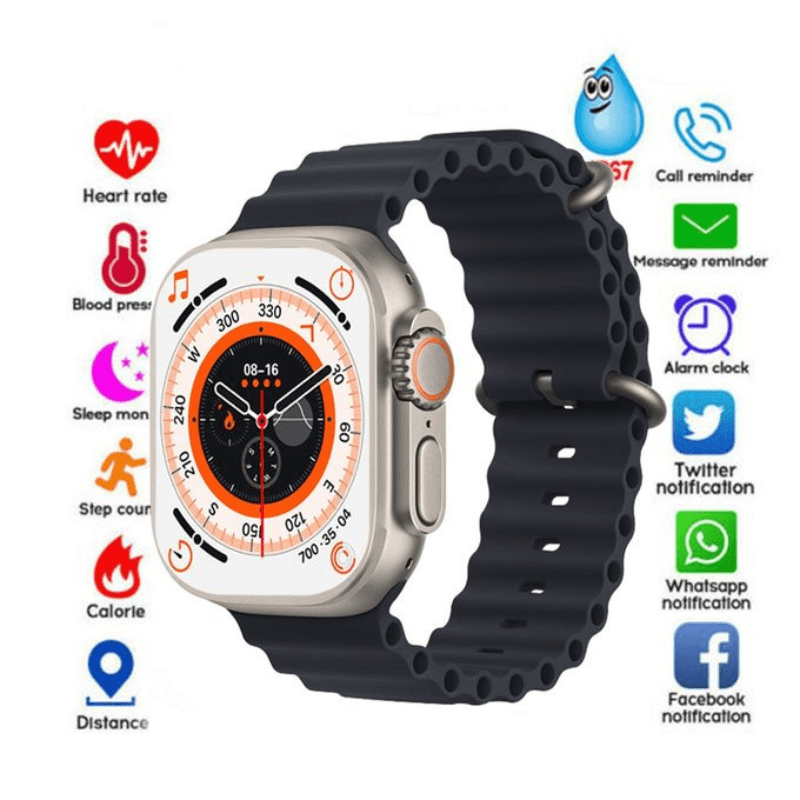 Smartwatch Ultra 8 Reloj Inteligente Gama Alta ...