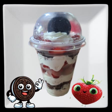 Choco y Fresas con Crema