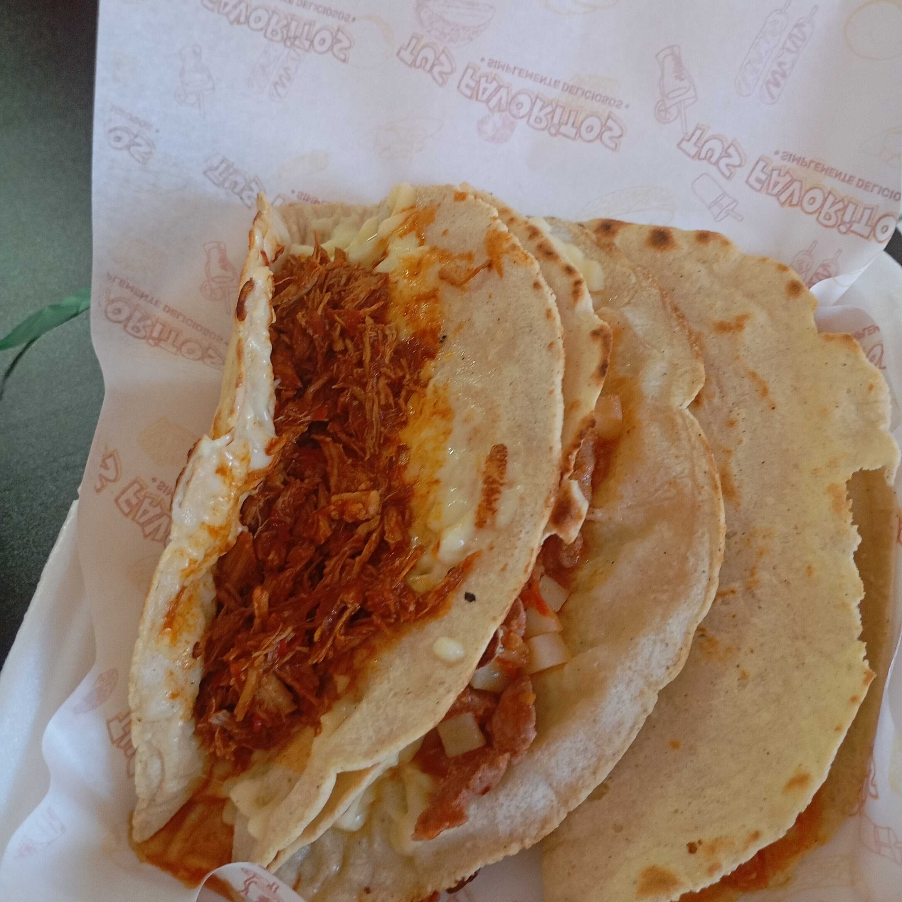 Quesadilla con Guiso