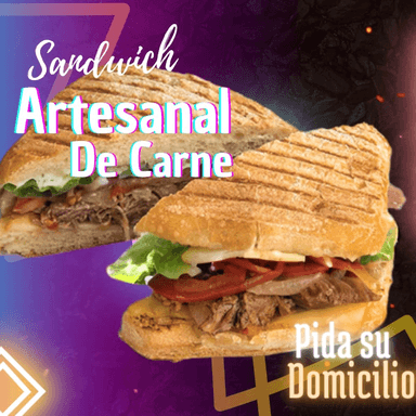 Sándwich Artesanal de Carne