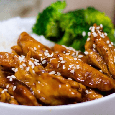 Bowl de Pollo Teriyaki.