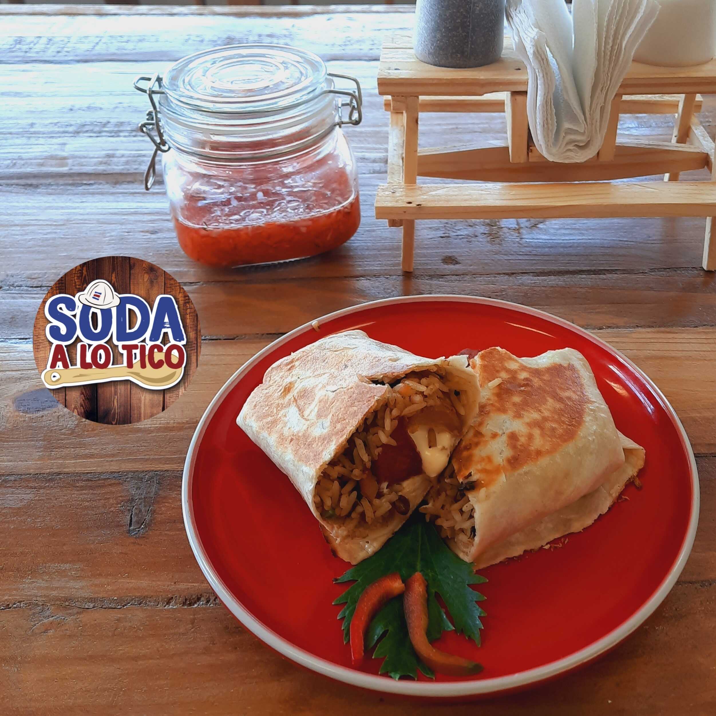 Pinto burrito.