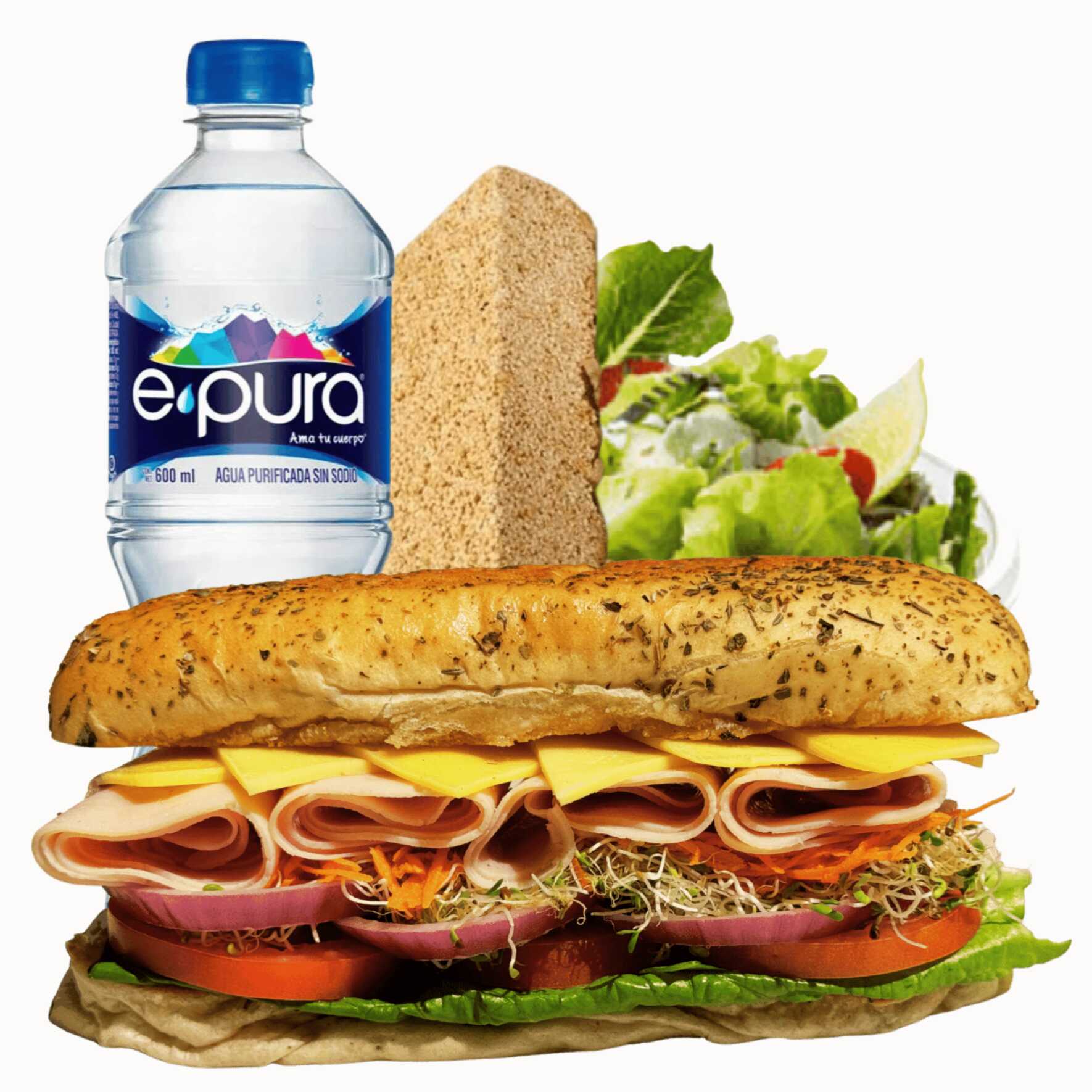 Combo Baguette Favorito RUA Salads