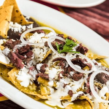 Chilaquiles con Cecina