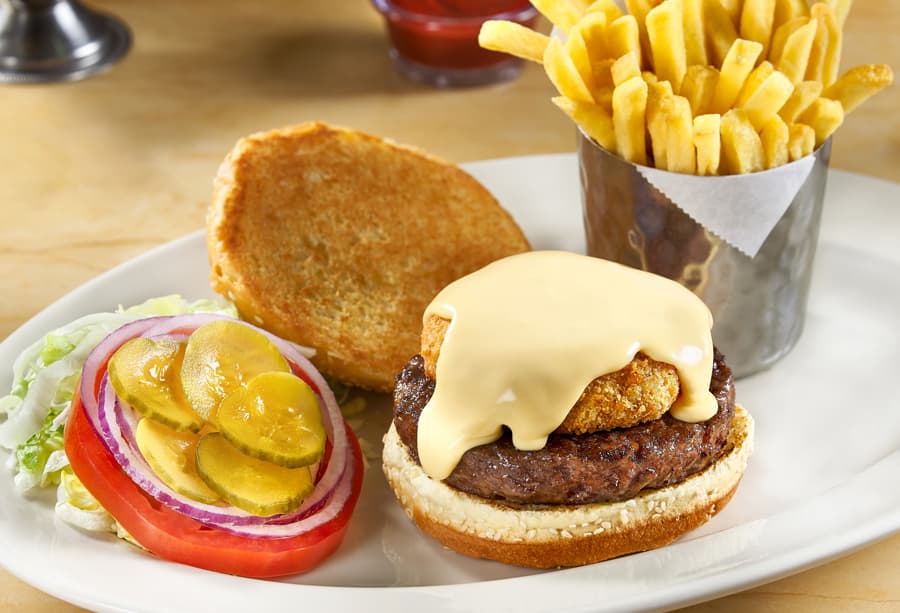 Macaroni and Cheese Burger