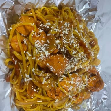 Espaguettis con Carne