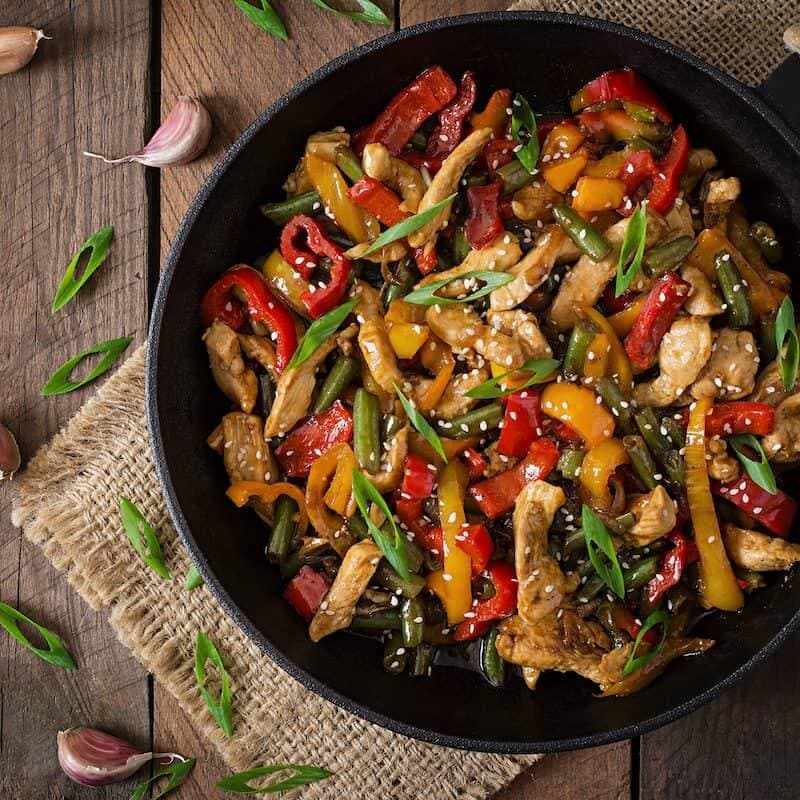Wok de Vegetales