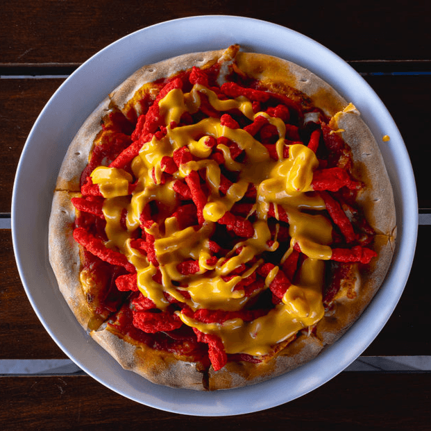 Pizza Cheetos (Pizza Personal 10 Pulgadas)