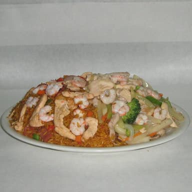 Combo Arroz Chino con Chow Suey (2 Pers)