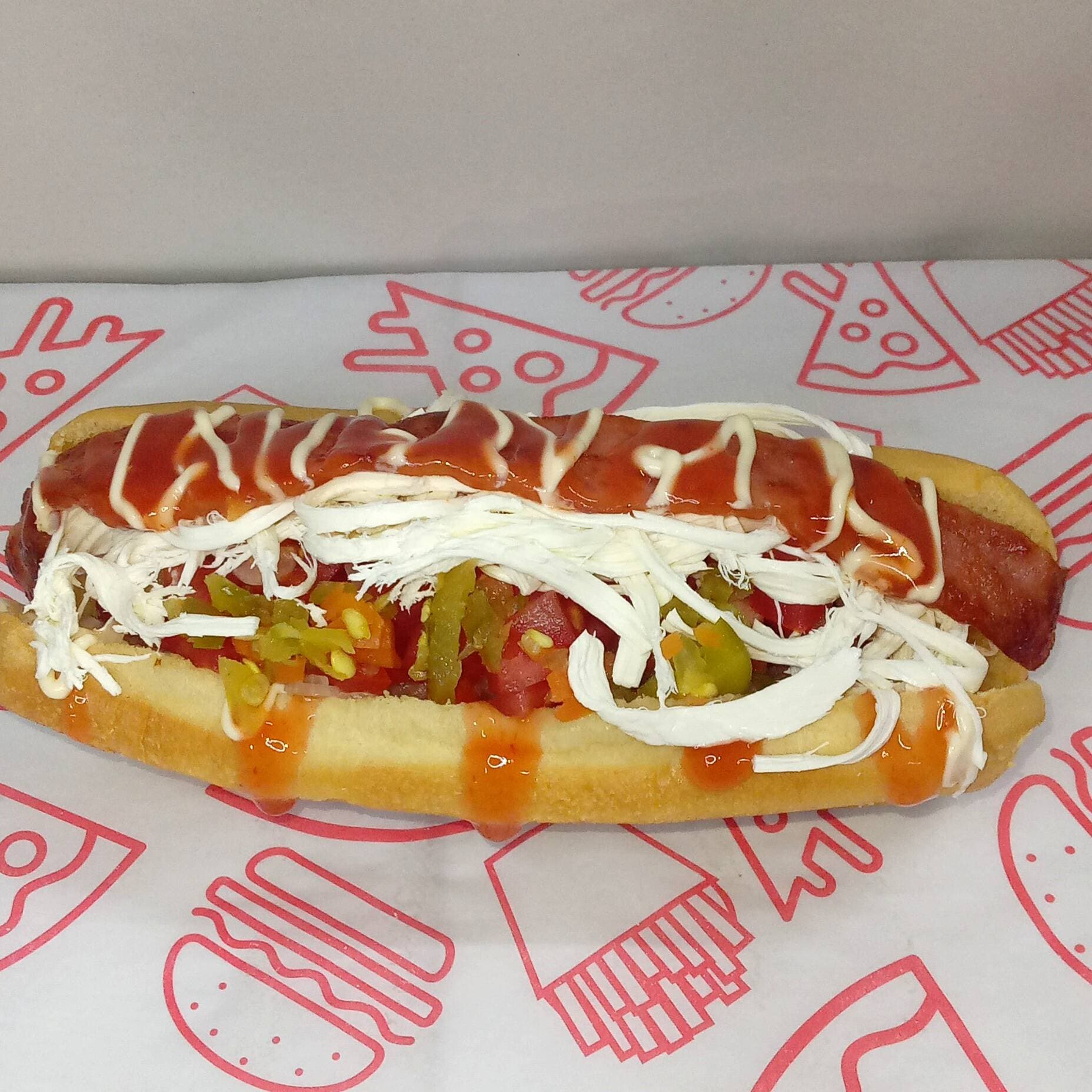 Hot-Dog con Queso