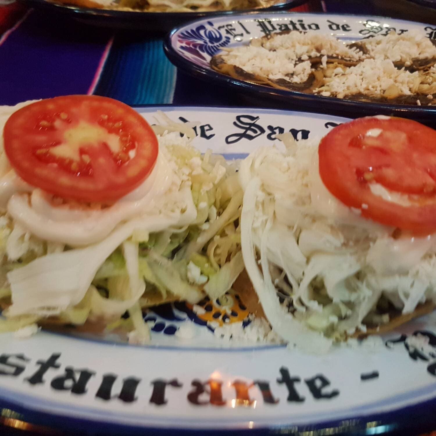 Tostadas de Pollo
