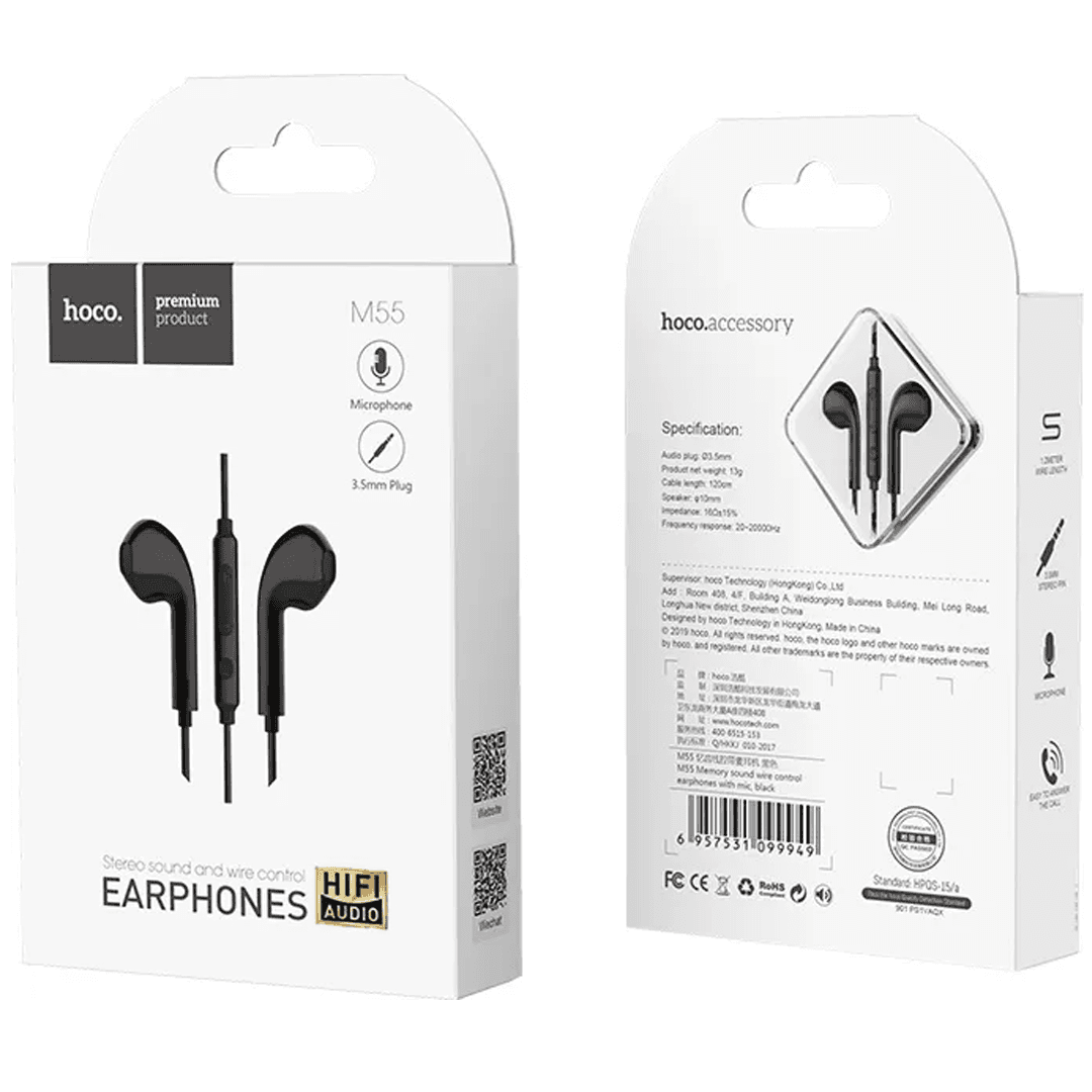 MANOS LIBRES HOCO M55 AUDIFONO MICROFONO HANDS FRE