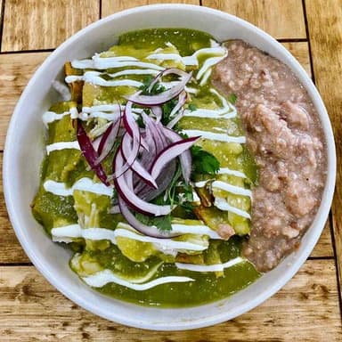 Enchiladas Verdes