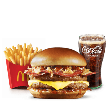 McCombo Mediano Crispy Onion Barbecue 2 Carnes