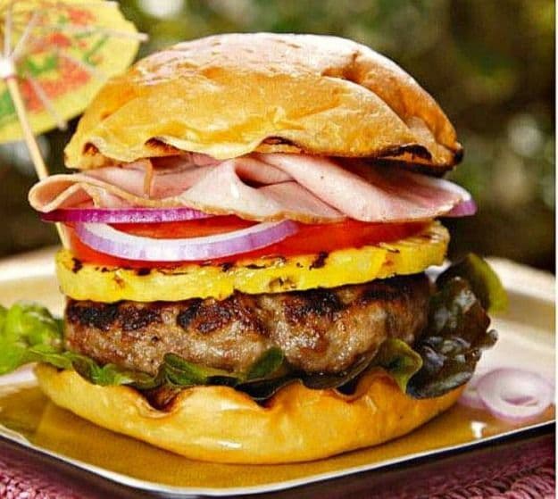 Hamburguesa Hawaiana