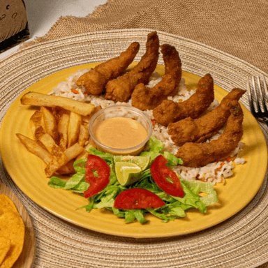 Camarones Empanizados