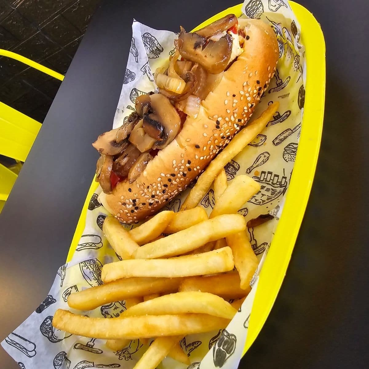 Hot Dogs Clasico Campirano con Papas