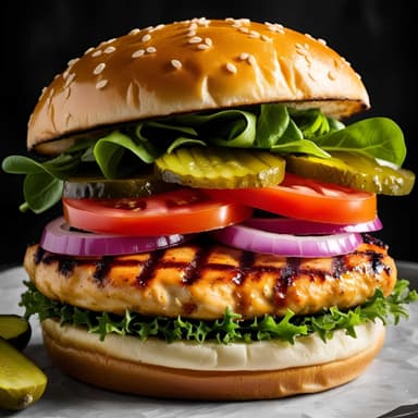 HAMBURGUESA DE POLLO