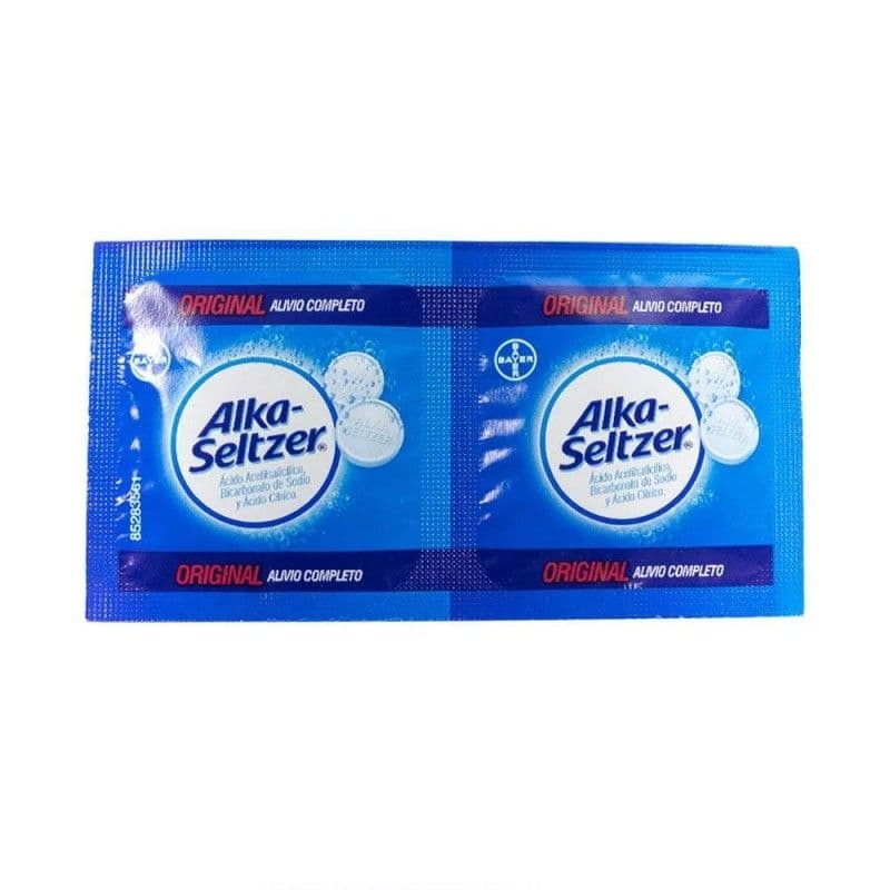 Alka-seltzer  2 tabletas efervescentes