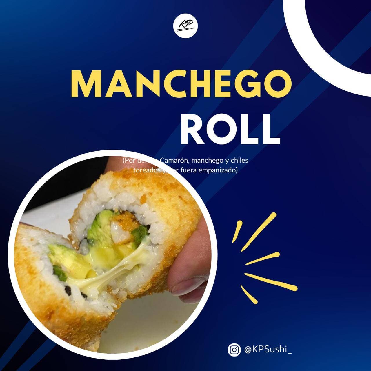 Rollo Empanizado Manchego Roll