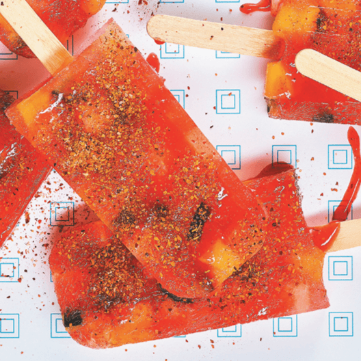 Paleta de Fruta Chamoy