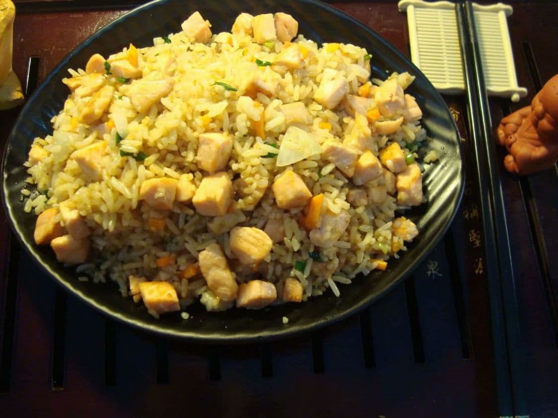 Arroz con Salmón