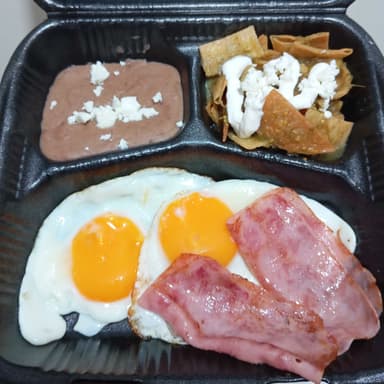 Huevos Estrellados Con Jamon