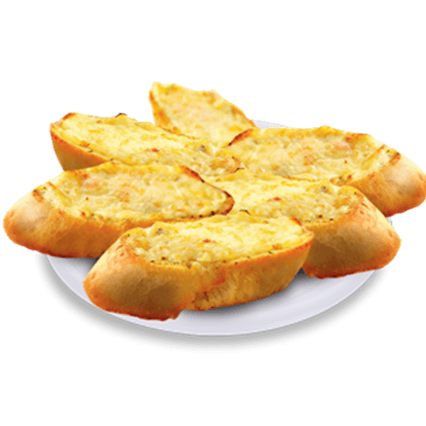 Pan con ajo y queso