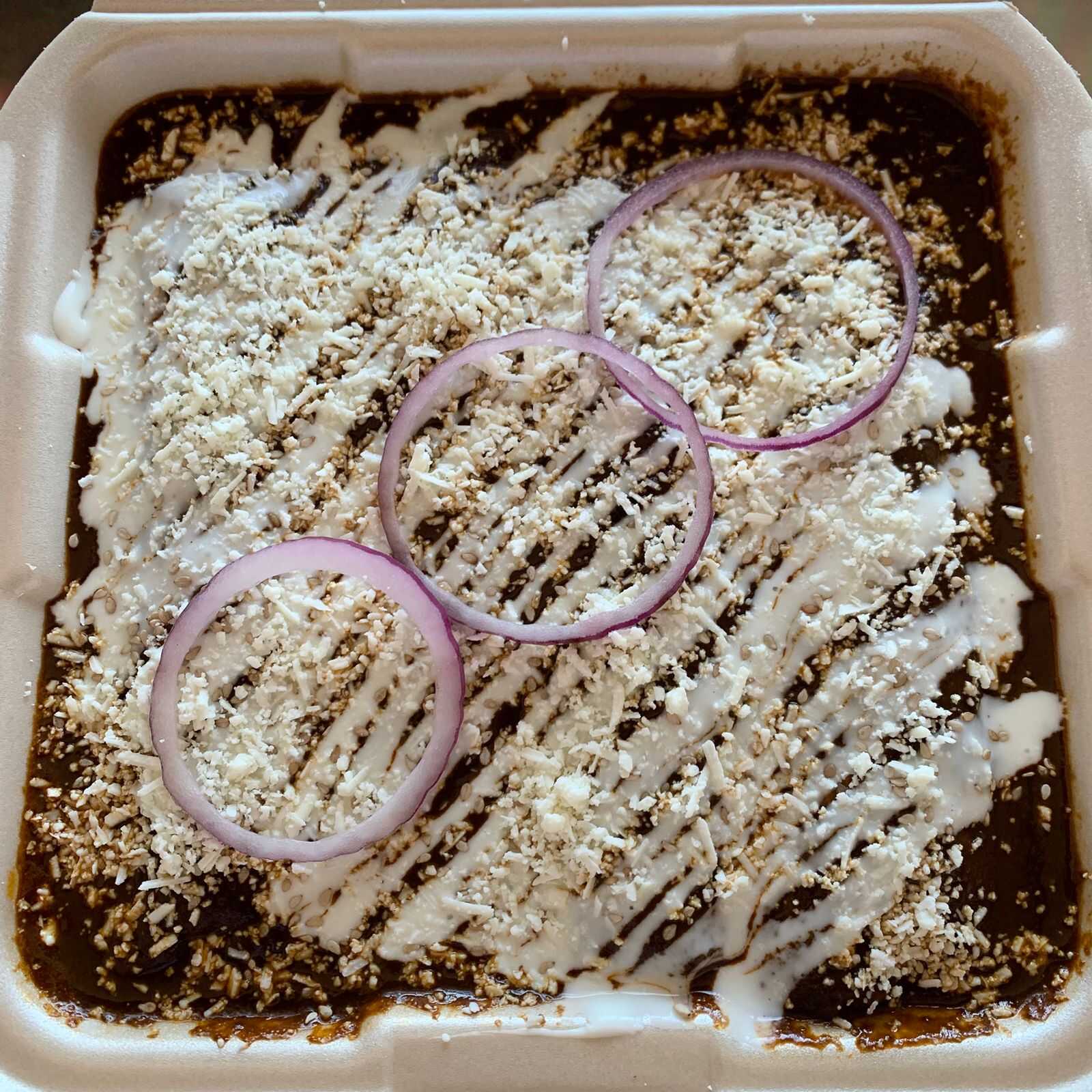 Enmoladas  (Selecciona tu relleno favorito)
