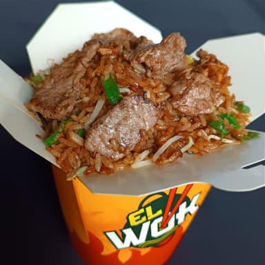 Arroz con carne