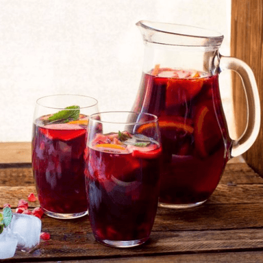 Agua de Jamaica 1 Litro.