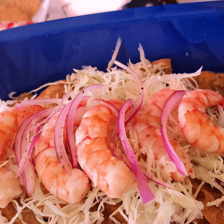 Torta Ahogada de Camarón