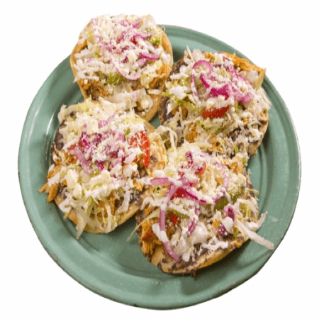 Tostadas de Pollo