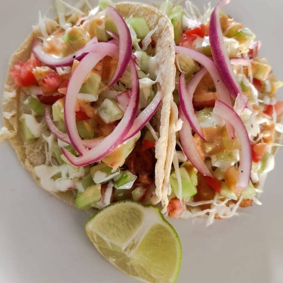 3  Tacos de Camaron