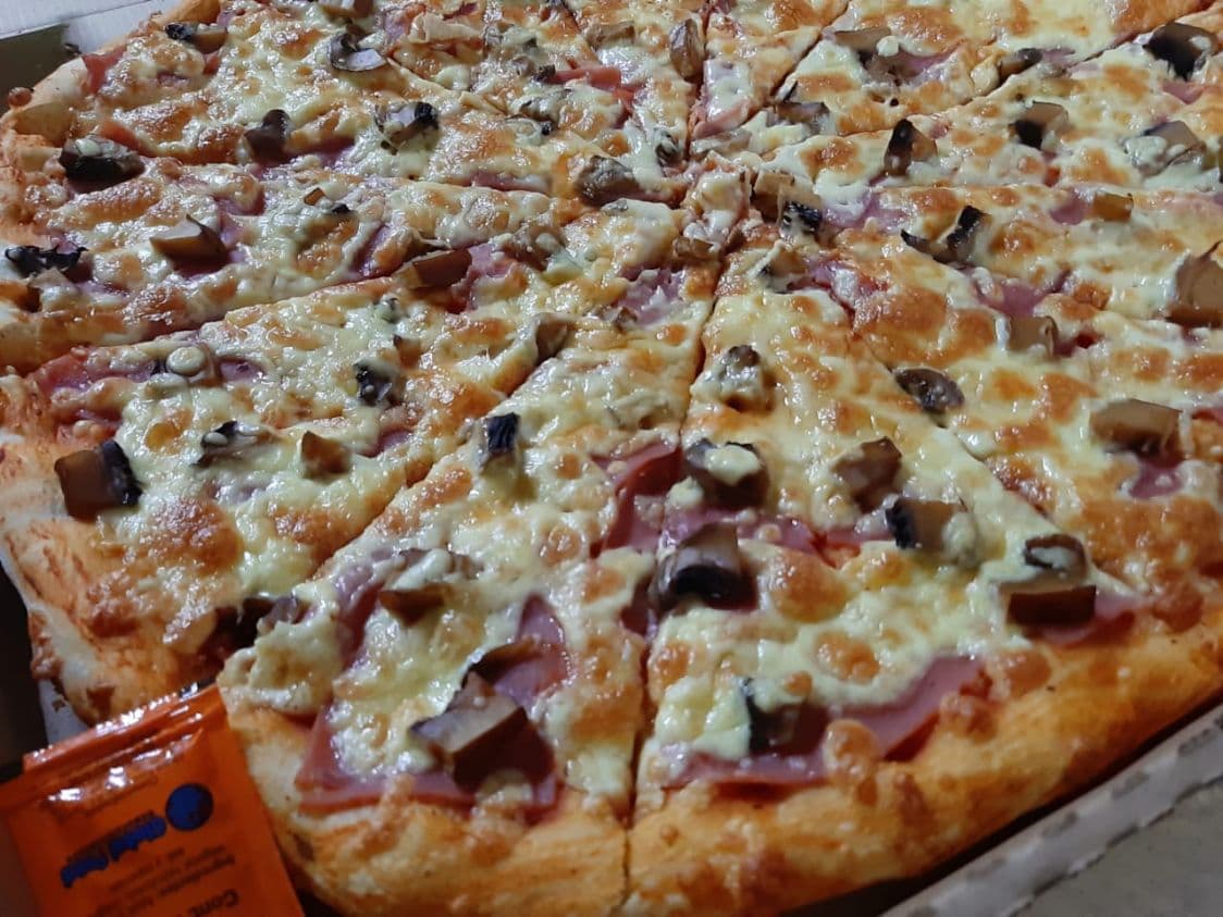 Pizza de Champiñones