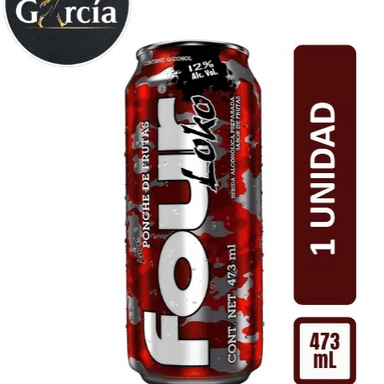 Four Loko Ponche de Frutas ROJO 473 Ml