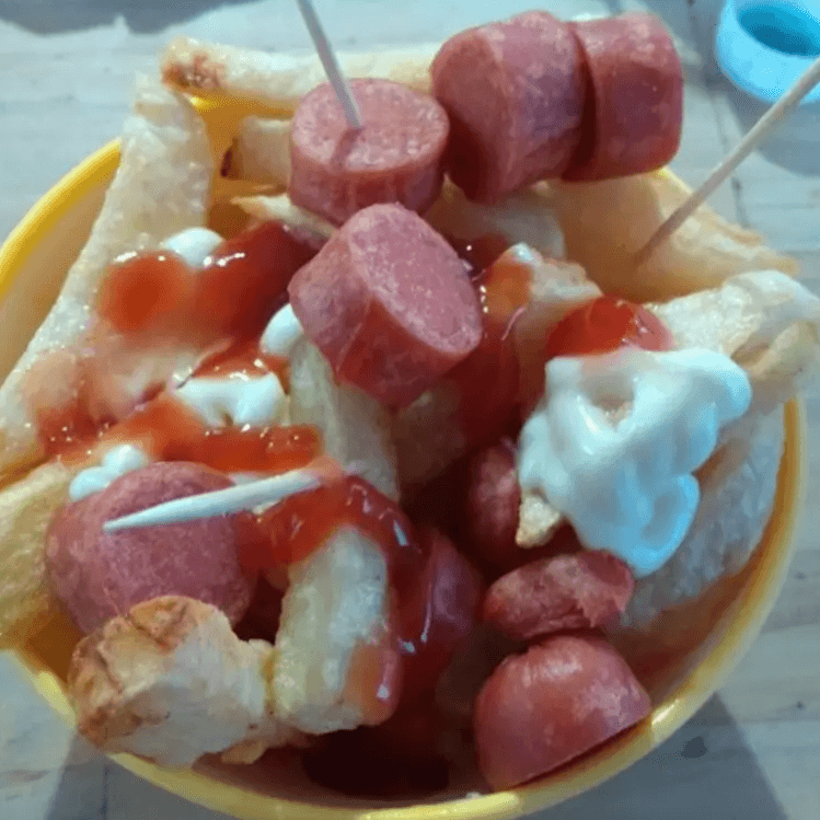 Salchipapas regular