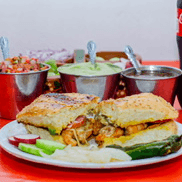 Torta con Camarón