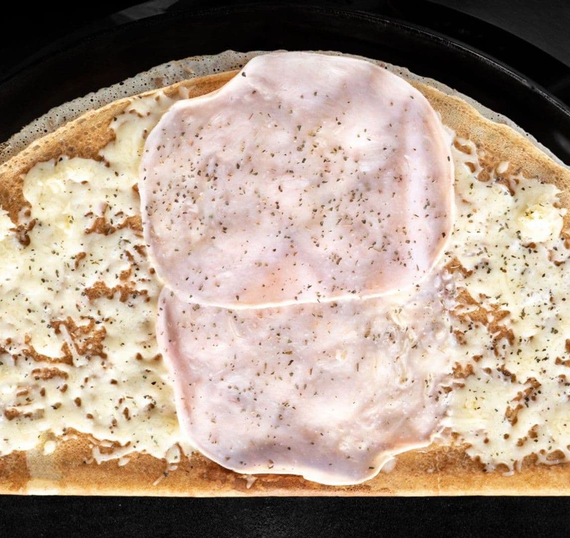Crepa de Jamón y queso