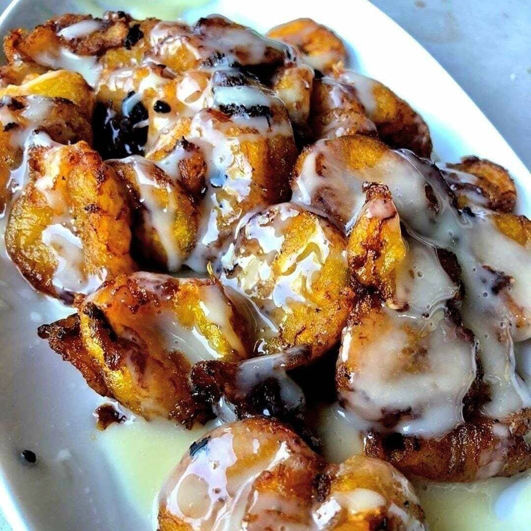 Platanos Fritos Con Lechera