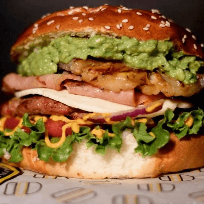 HAMBURGUESA HAWAIANA