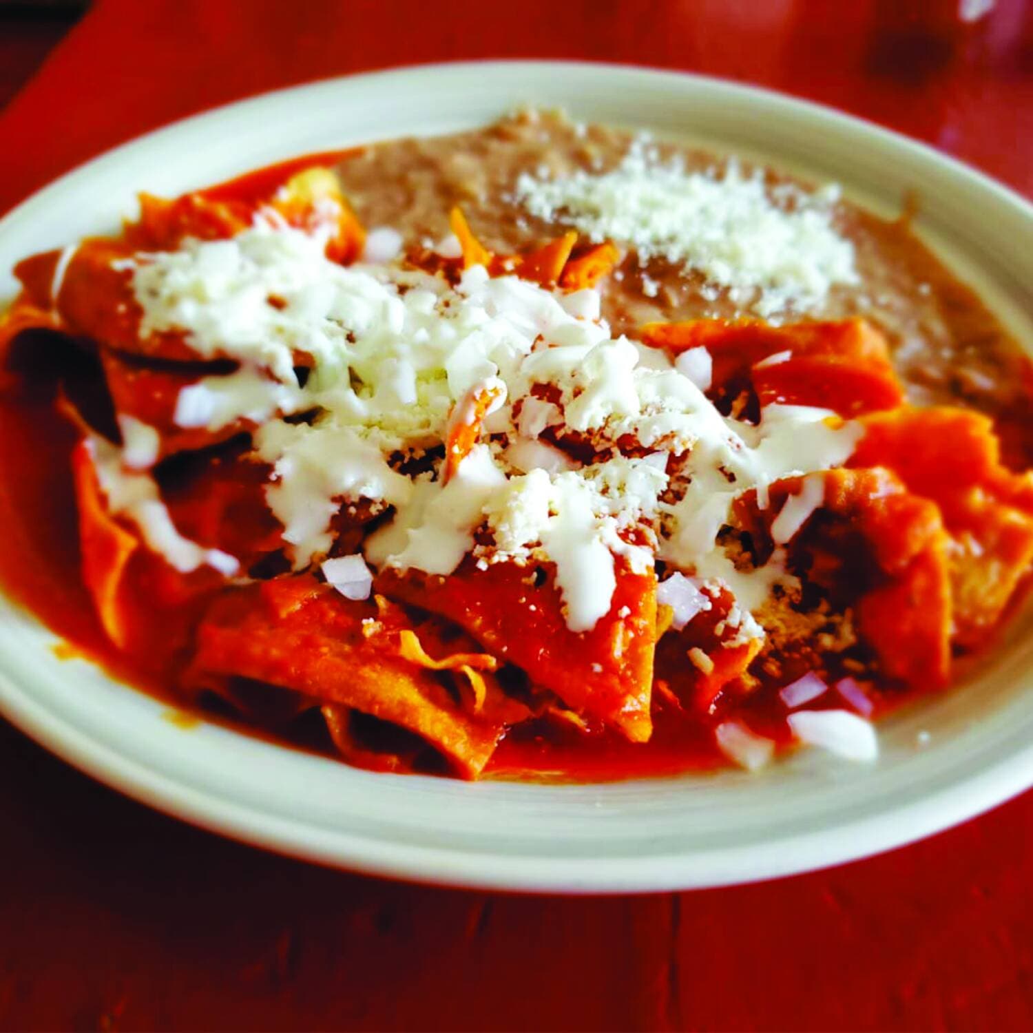 Chilaquiles sencillos