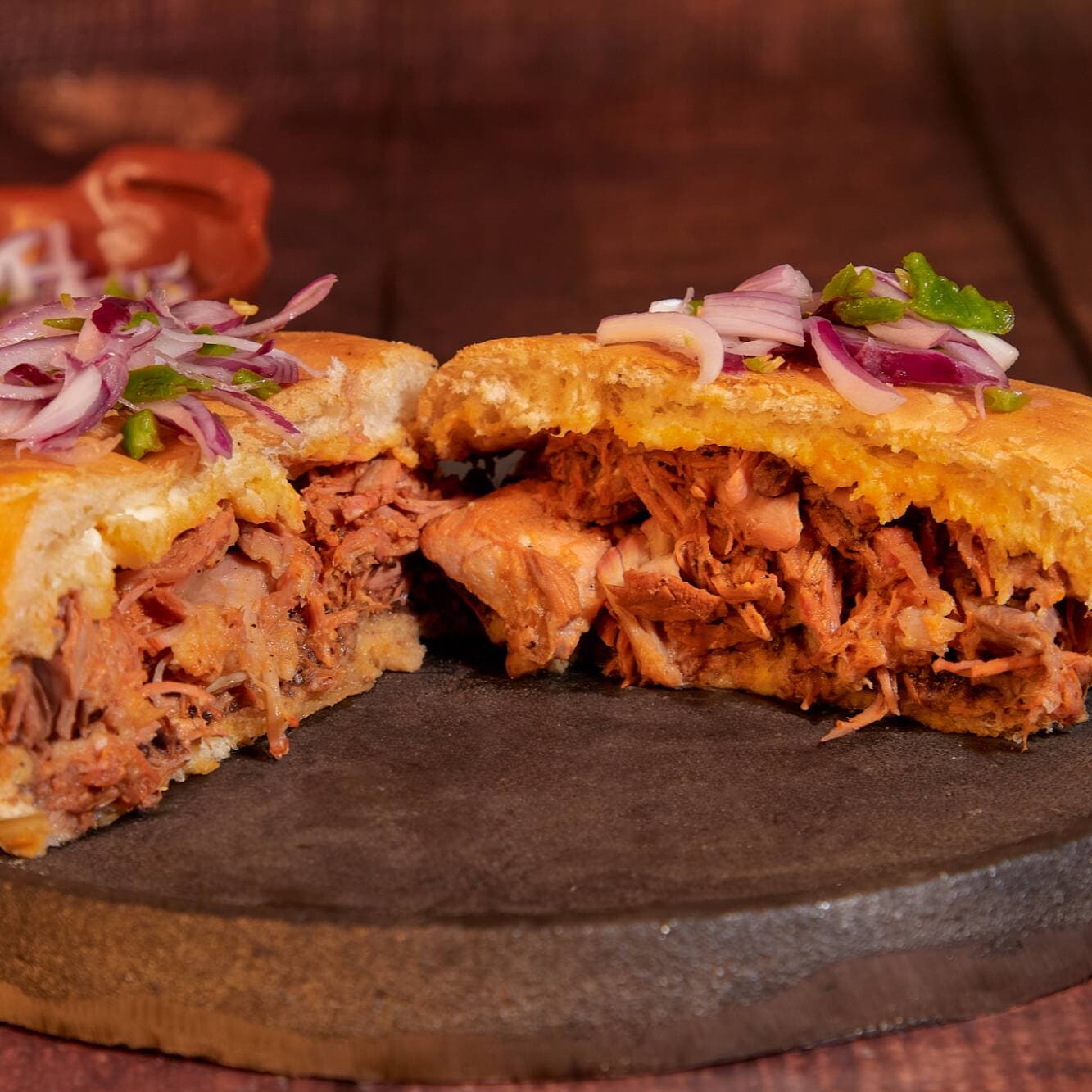 Torta de Cochinita Pibil